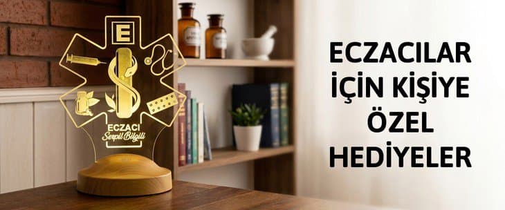 ECZACILAR İÇİN KİŞİYE ÖZEL HEDİYELER