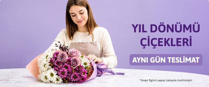 YIL DÖNÜMÜ ÇİÇEKLERİ