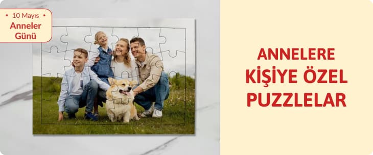Anneler Günü Kişiye Özel Puzzle