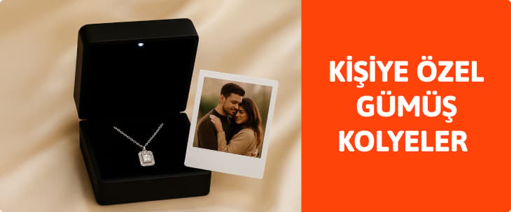 Kişiye Özel Gümüş Kolyeler
