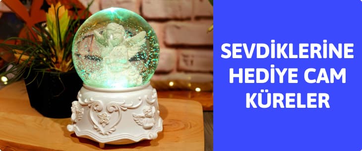 Sevdiklerine Hediye Cam Küreler