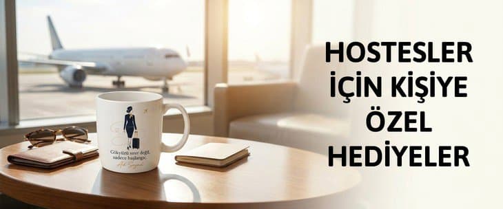 HOSTESLER İÇİN KİŞİYE ÖZEL HEDİYELER