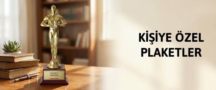 KİŞİYE ÖZEL PLAKETLER