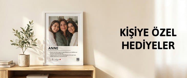 KİŞİYE ÖZEL HEDİYELER