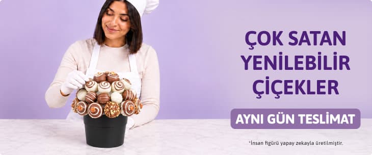 ÇOK SATAN YENİLEBİLİR ÇİÇEKLER