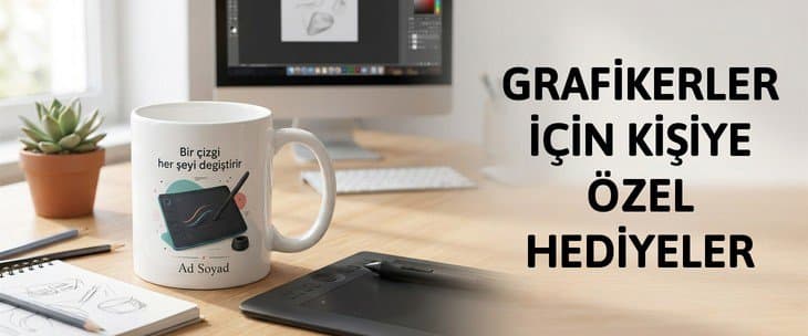 GRAFİKERLER İÇİN KİŞİYE ÖZEL HEDİYELER