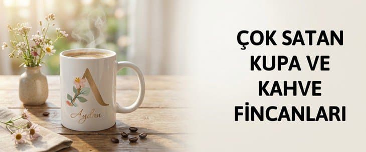 ÇOK SATAN KUPA VE KAHVE FİNCANLARI