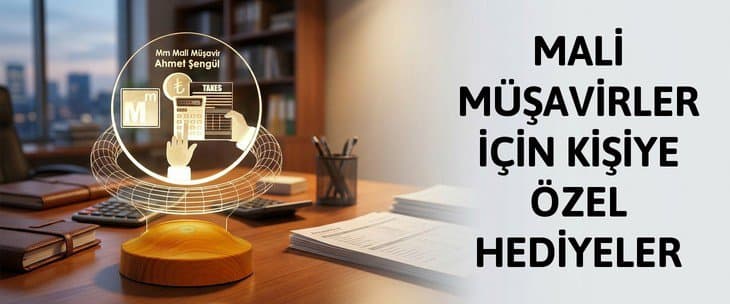 MALİ MÜŞAVİRLER İÇİN KİŞİYE ÖZEL HEDİYELER