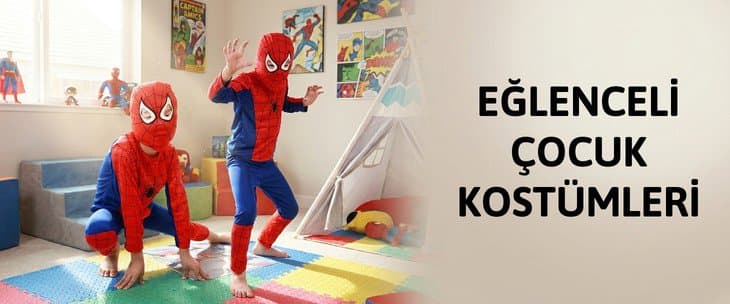 EĞLENCELİ ÇOCUK KOSTÜMLERİ