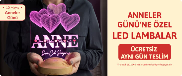 Anneler Günü Led Lambalar Hediye