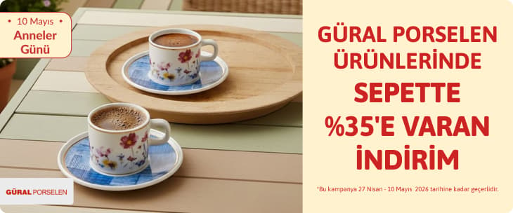 İndirimli Güral Porselen Ürünleri