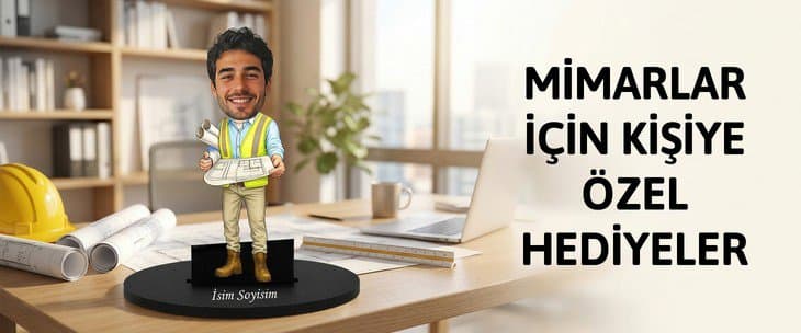 MİMARLAR İÇİN KİŞİYE ÖZEL HEDİYELER